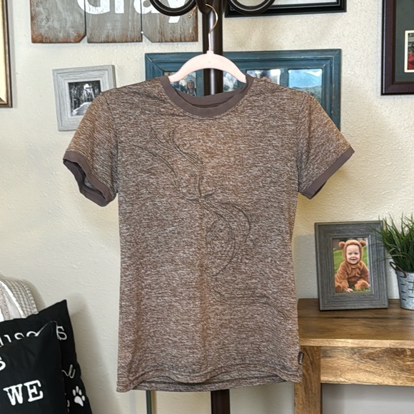 Prana | Boho Yoga Stretch Short Sleeve T-Shirt Size L Large - Picture 2 of 14